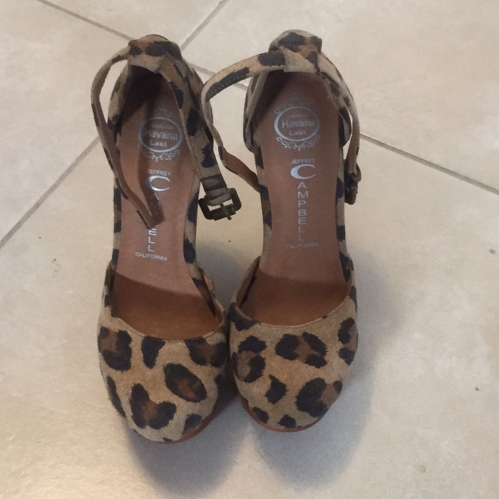Jeffrey Campbell Leopard Heels