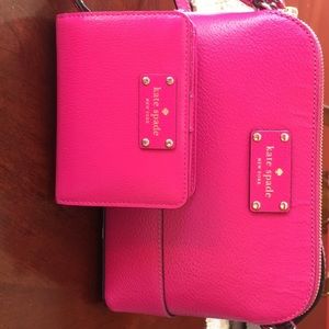 Kate Spade purse and matching wallet