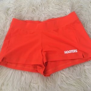 Hooters Uniform Orange Shorts
