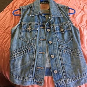 Vintage Levi denim vest