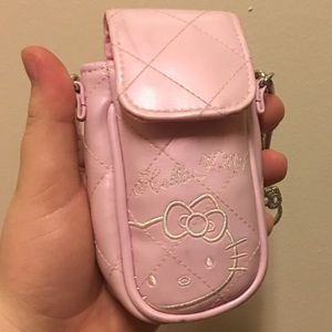 Hello kitty lipstick or cell phone holder