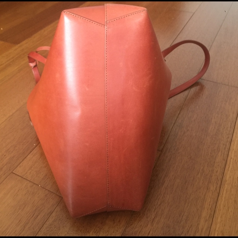 Gently Worn Mansur Gavriel Small Brandy/Avion Tote - image 4