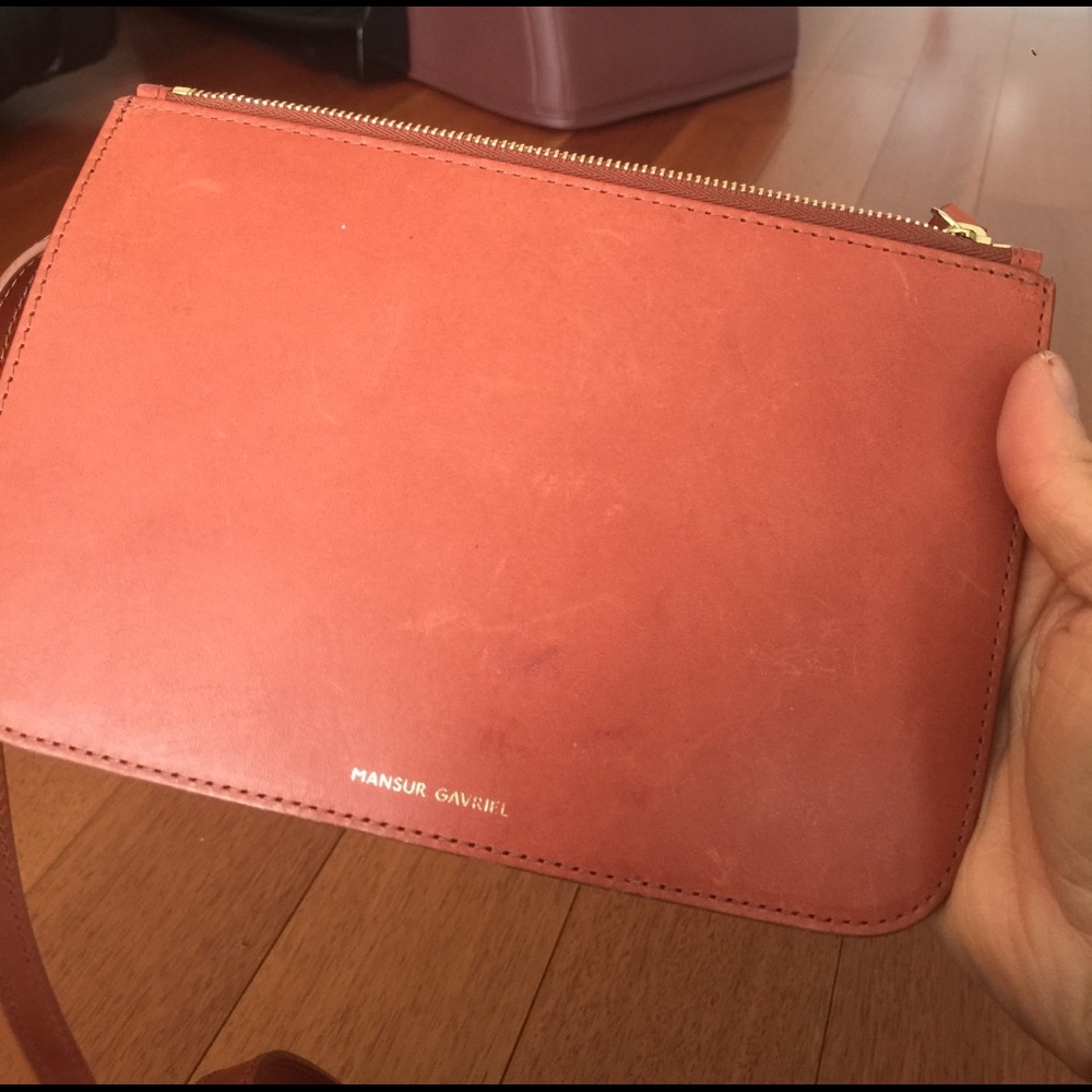 Gently Worn Mansur Gavriel Small Brandy/Avion Tote - image 5