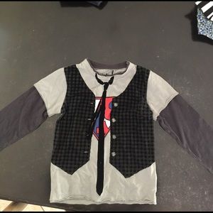 Like new Superman Long sleeve shirt