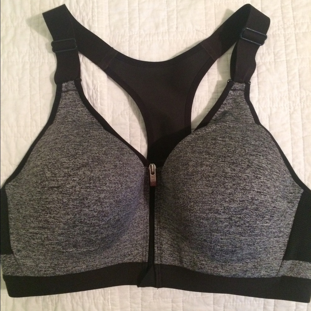 Victoria's Secret Sport Bra 36C front zipper