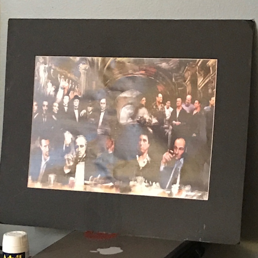 SCARFACE PAINTING WITH MANY MORE GREATS!