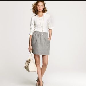 J Crew Tweed City Skirt