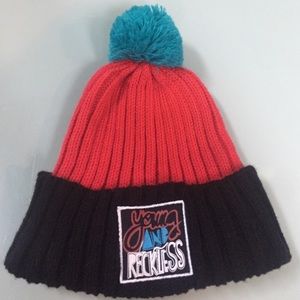 NWOT Young and Reckless Beanie