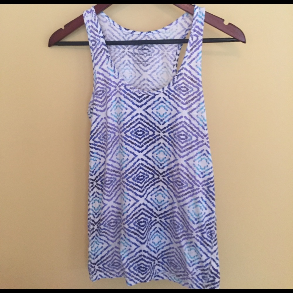 Tribal print tank top