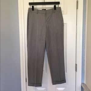 J. Crew Gray Wool Cafe Capri