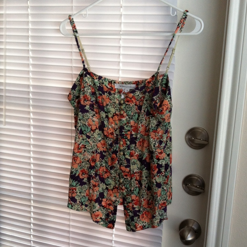 BCBGeneration Floral Top