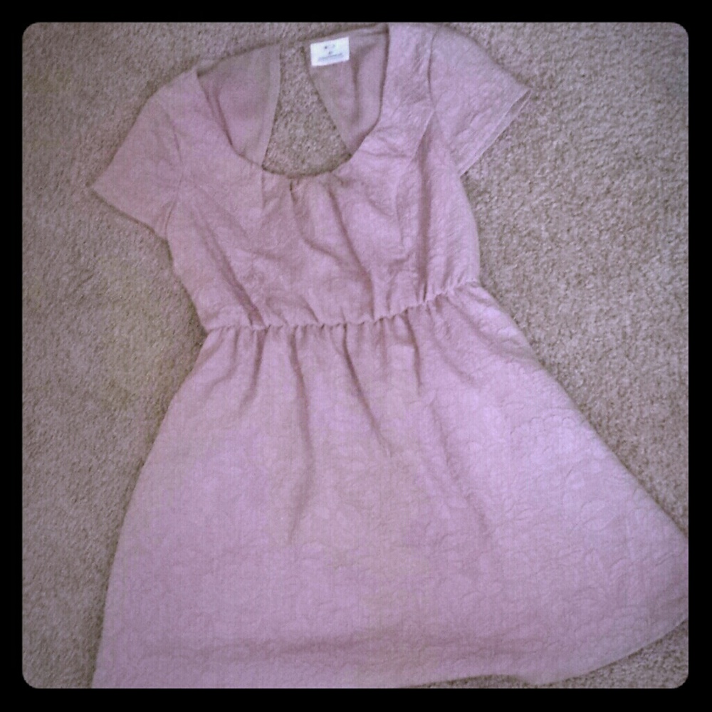 Pins and Needles light pink dress