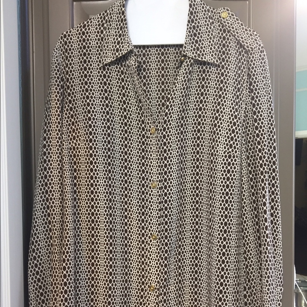 100% silk Tory Burch blouse