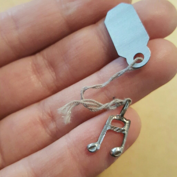 *RARE* 1970's-80's Vintage Sterling Music Charm - Picture 2 of 6