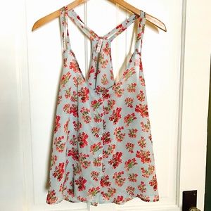 Xhiliration (Target) floral tank xxl
