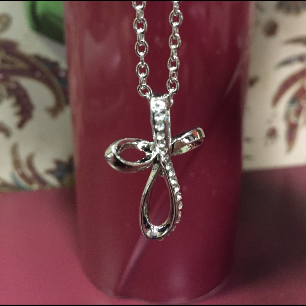 Silver Cross by Christian Designs