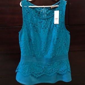 Peplum Tank NWT