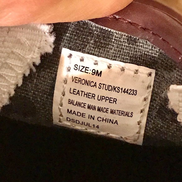 Kensie "Veronica"Leather Slip-On Sneakers - Picture 7 of 8