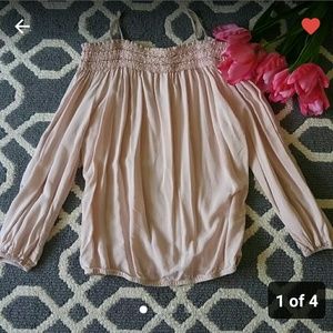 H&M Off the shoulder shirt.