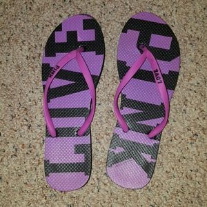 PINK flip flops