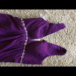 Floor length dress great for Prom or Wedding!