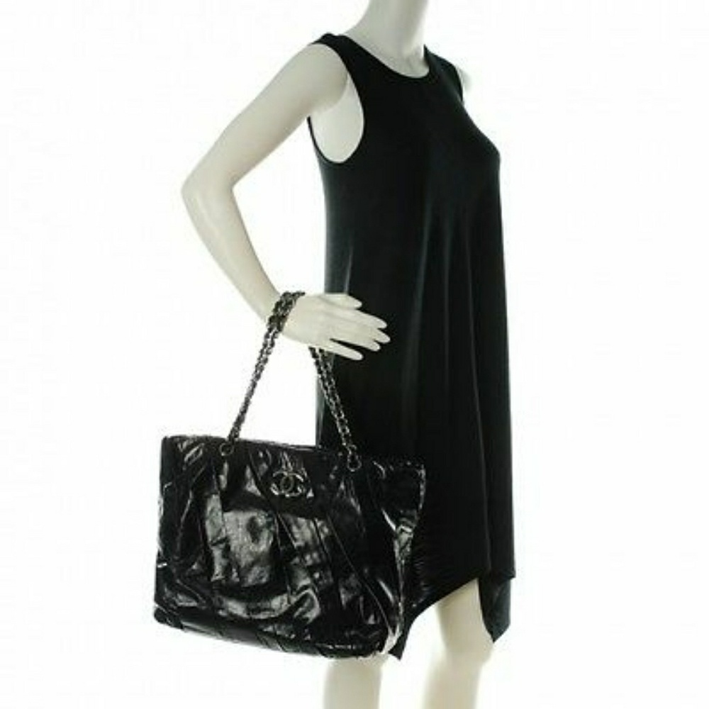 Sold eBay Authentic Chanel Tote jumbo