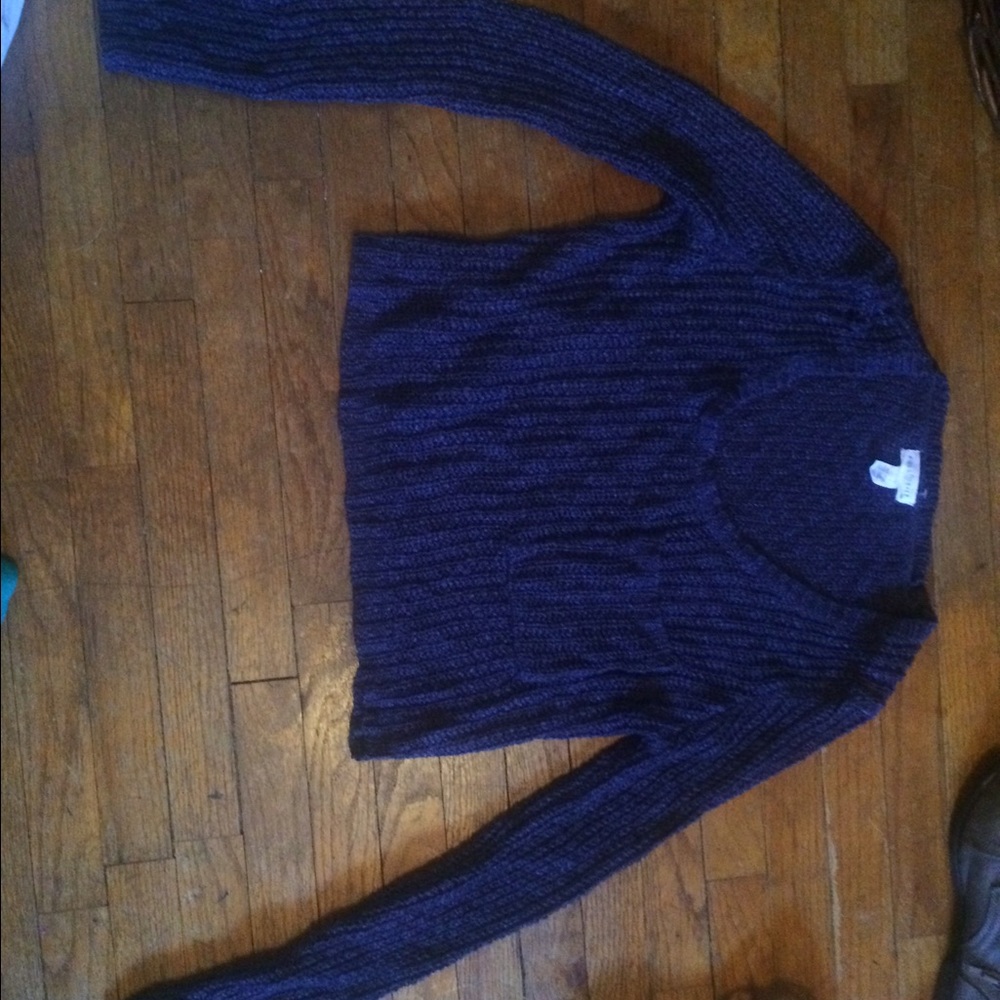 Full Tilt cropped knit sweater
