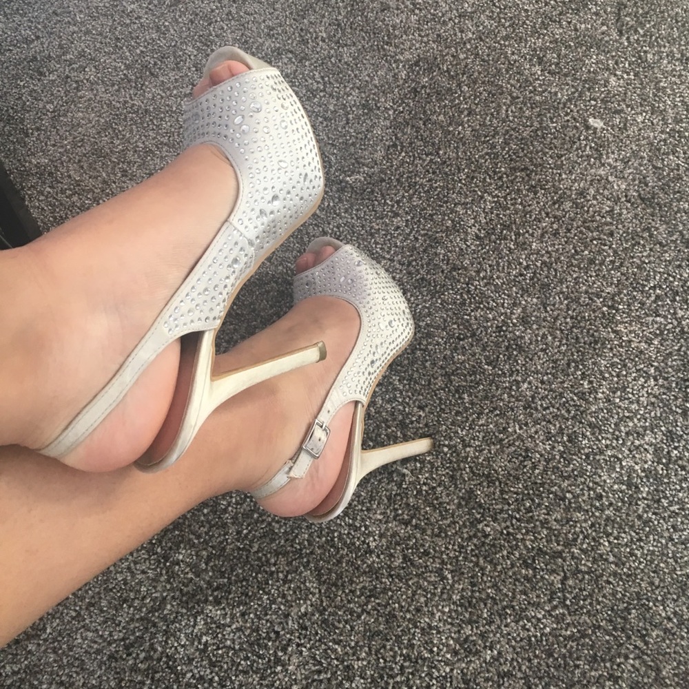 Candie's bedazzled heels