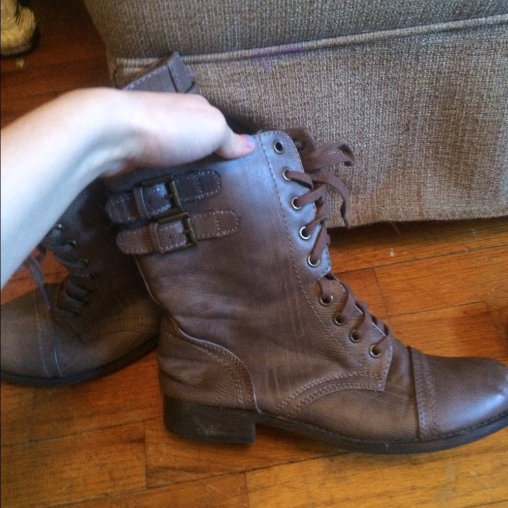 Brown boots