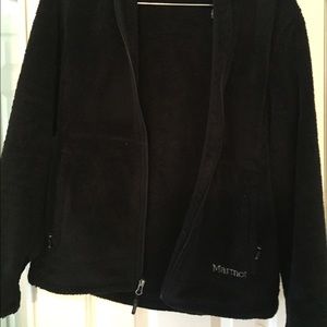 Marmot hooded fleece jacket- so cozy!