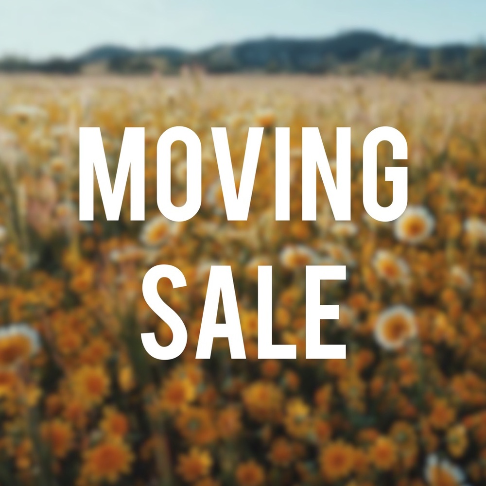 Everything Must Go! Make Offers ❤️ Moving Sale 🏡