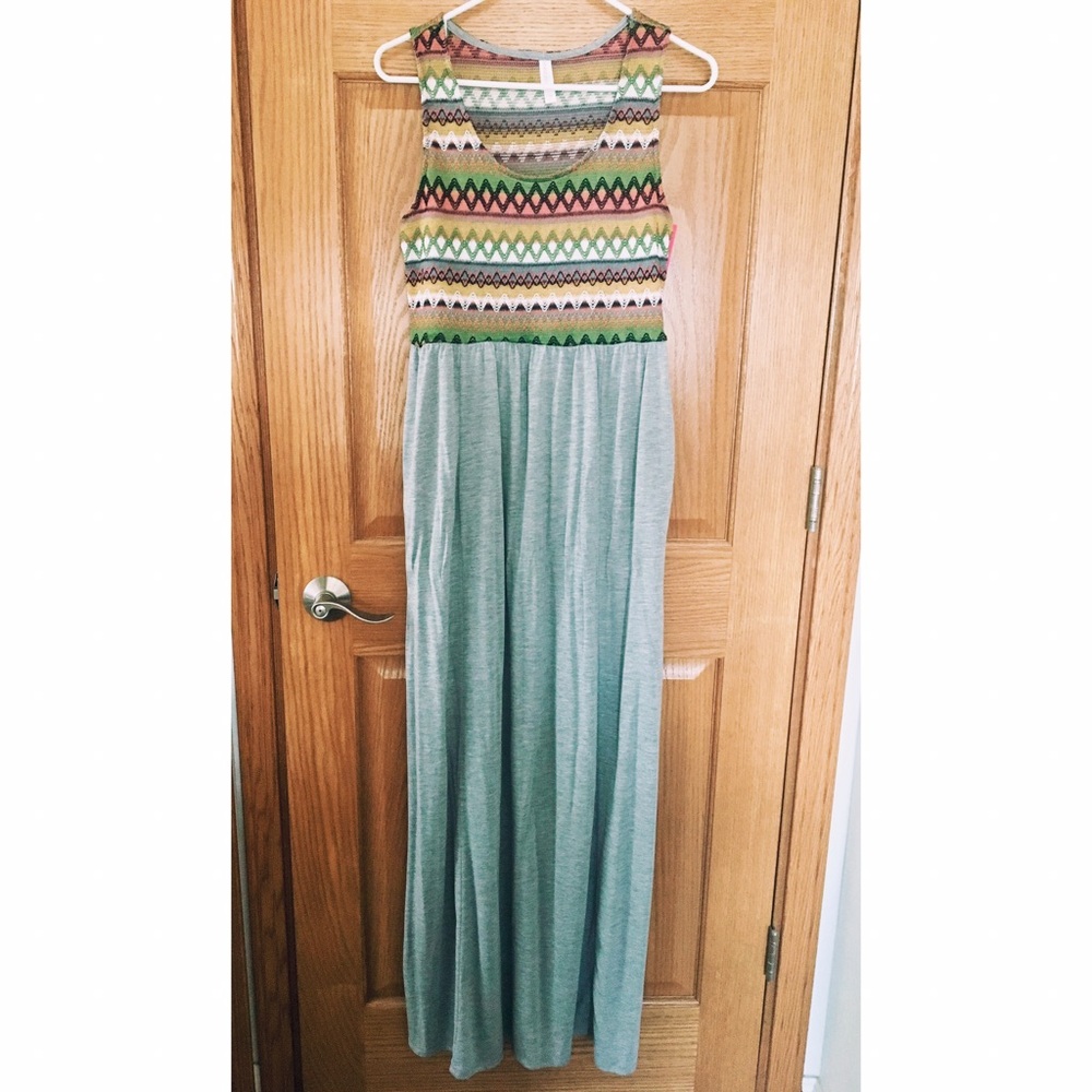 Boho maxi dress
