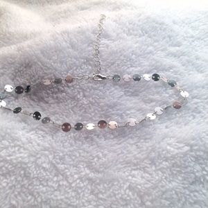 Silver choker