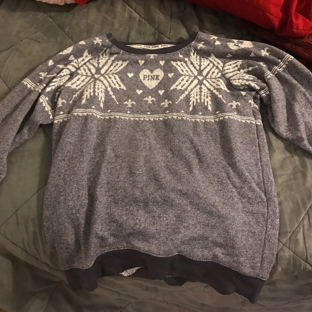 VS pink holiday sweater!