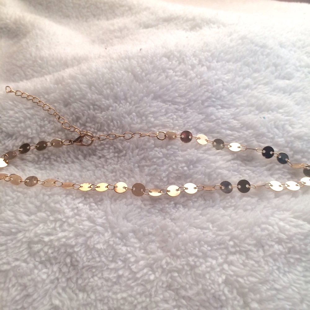 Gold choker