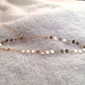 Gold choker