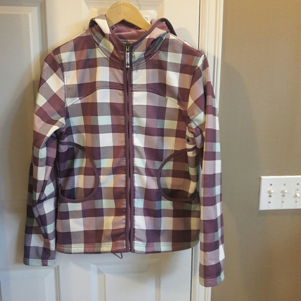 Burton women' s full- zip fleece jacket-  Large