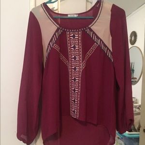 Tobi long sleeve top