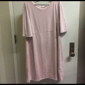 Suede dress