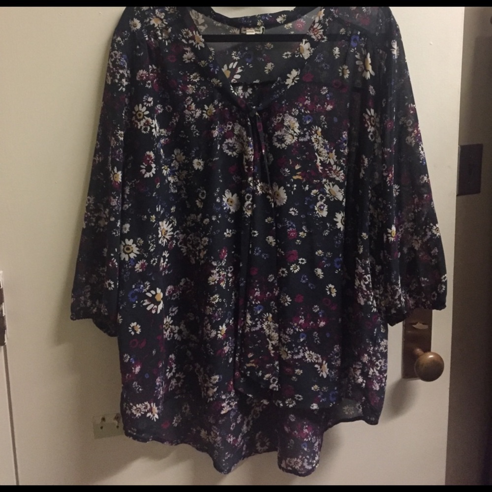 3/4 length top