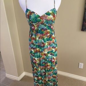 Eight Sixty Tropical Maxi Dress