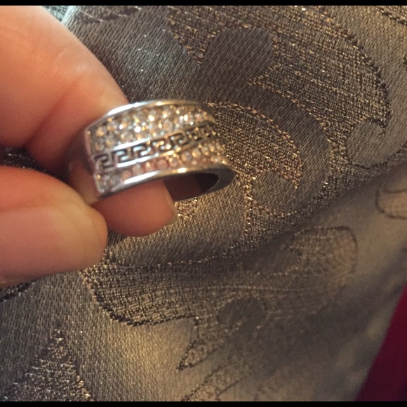 Tibetan silver band ring - Picture 5 of 6