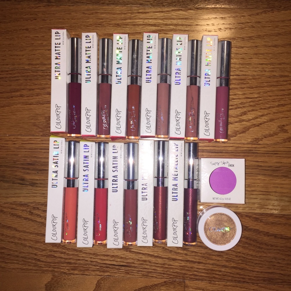 Colourpop Bundle MATTES AND HIGHLIGHTER ONLY