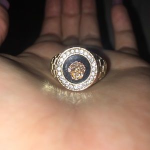 Versace logo ring