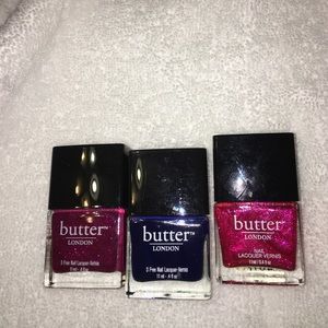 Butter London nail polish.