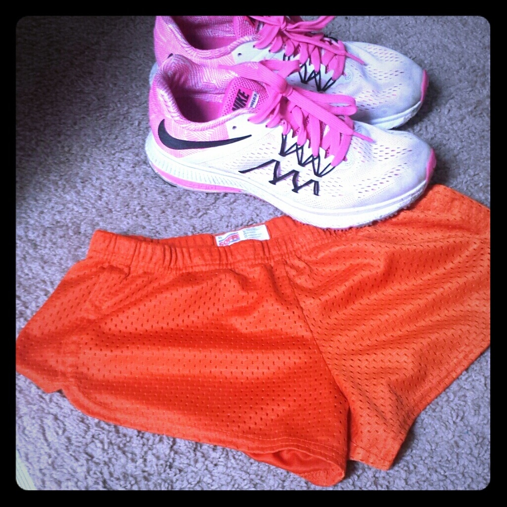 Orange shorts