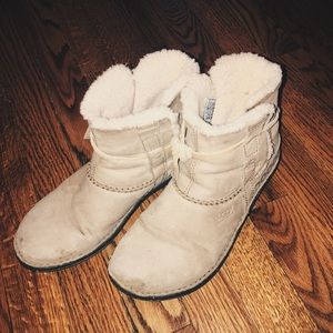 Nubuck Shearling Boots