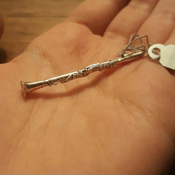 *RARE* 1970's-80's Vintage Sterling Clarinet Charm - Picture 2 of 5
