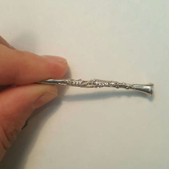 *RARE* 1970's-80's Vintage Sterling Clarinet Charm - Picture 4 of 5