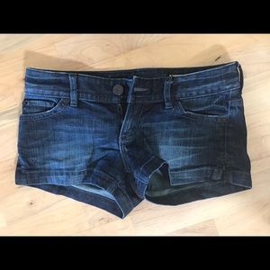 Express jeans shorts size 2